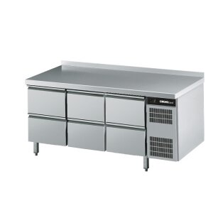 CHROMOnorm Tiefkühltisch, 3 TÜREN GN 1/1
