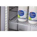 KBS Edelstahlkühlschrank mit Glastüren KU 1900 G