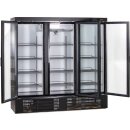 KBS Glastürkühlschrank KU 1850 G mit 3 Drehtüren