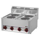 KBS Elektro-Kochfläche mit 4 Platten Ø18 cm...