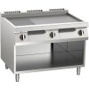 KBS Elektro-Grillplatte aus Edelstahl 2/3 glatt + 1/3 gerillt 16,2kW 3 Heizzonen