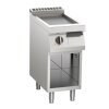 KBS Elektro-Grillplatte glatt aus Edelstahl 7,5 kW 1 Heizzone offener Unterbau