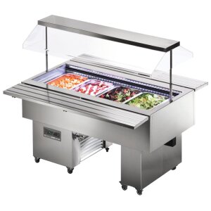NordCap Salatbar ISOLA 8 M INOX UM