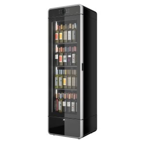 NordCap Weinlagerschrank WINE BLACK FIT SLIM