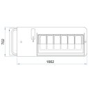 NordCap Speiseeiswagen CARRETTINO SCHWARZ