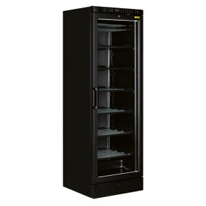 NordCap Glastürtiefkühlschrank TK 385 G BLACK