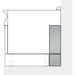 Zanussi  Seitenblenden (2 Stk.)