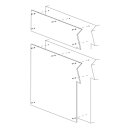 Zanussi  Seitenblenden (2 Stk.)