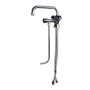 Hagola Mischbatterie Niederdruck für 1 Becken - Höhe 140 mm