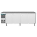 NordCap Kühltisch, 4 Abteile CLM 650 4-7001 ohne Arbeitsplatte