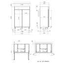 NordCap COOL-LINE Kühlschrank KU 1402 Base