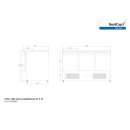 NordCap COOL-LINE Universalkühltisch KT 13 3T