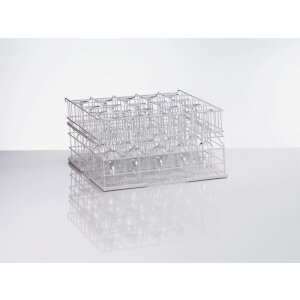 Winterhalter Glaskorb Draht Größe M 4 Reihen mit Aufsatz, 20 Gläser