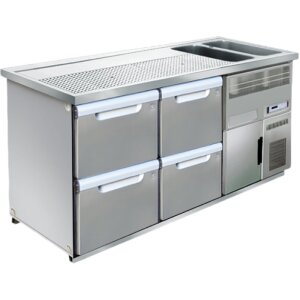 Hagola Kühltheke Stuttgart 1950 rr