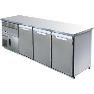 Hagola Kühltheke Berlin 2500 ddd mit glatter Arbeitsplatte