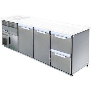 Hagola Kühltheke Berlin 2450 rdd ohne Abdeckung