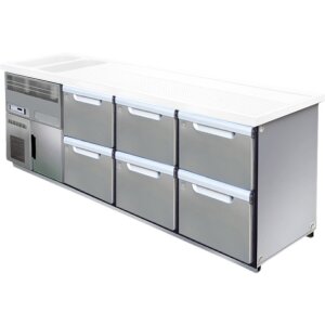 Hagola Kühltheke Berlin 2450 rrr ohne Abdeckung