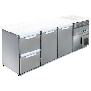 Hagola Kühltheke Berlin 2450 rdd ohne Abdeckung