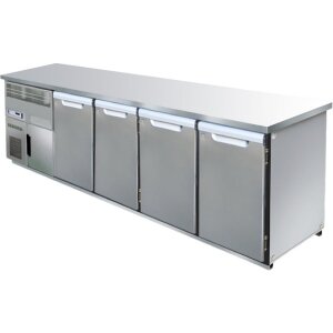 Hagola Kühltheke Herkules 3050 dddd mit glatter Arbeitsplatte