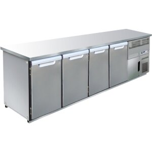 Hagola Kühltheke Herkules 3050 dddd mit glatter Arbeitsplatte