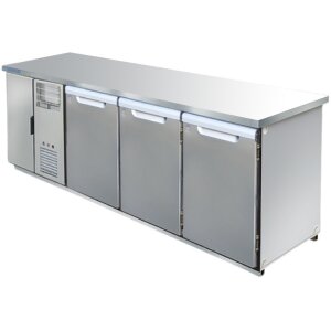 Hagola Kühltheke Rom 2500 ddd mit glatter Arbeitsplatte