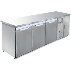 Hagola Kühltheke Rom 2500 ddd mit glatter Arbeitsplatte