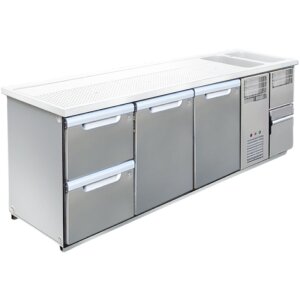 Hagola Kühltheke Rom 2450 rdd ohne Abdeckung