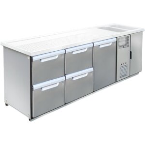 Hagola Kühltheke Rom 2450 rrd ohne Abdeckung