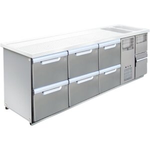 Hagola Kühltheke Rom 2450 rrr ohne Abdeckung