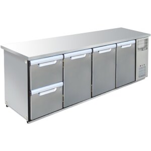 Hagola Kühltheke Prag 2650 rddd mit glatter Arbeitsplatte