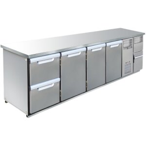 Hagola Kühltheke Paris 3050 rddd mit glatter Arbeitsplatte