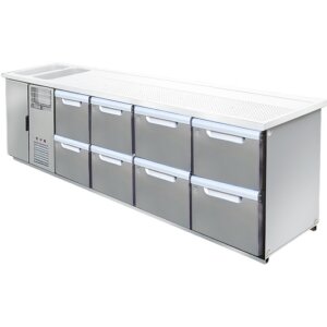 Hagola Kühltheke Paris 3000 rrrr ohne Abdeckung