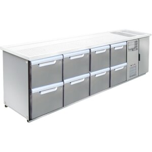 Hagola Kühltheke Paris 3000 rrrr ohne Abdeckung