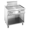 Bartscher Gas Griddleplatte mit Stahlplatte 1/2 glatt und 1/2 gerillt - Serie 700