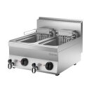 Bartscher Doppelbecken-Fritteuse 650 mit 2 x 10L