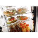 Bartscher Mini-Kühlvitrine 78L, Edelstahl