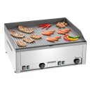 Bartscher Griddleplatte GDP 650E, glatt/gerillt
