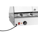 Bartscher Heiße Aufsatzvitrine R6 6 x 1/3 GN