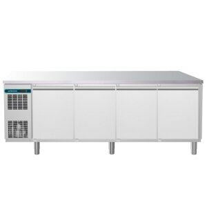 NordCap Kühltisch, 4 Abteile CLM 650 4-7001 mit Arbeitsplatte
