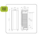 Gram Kühlschrank COMPACT R400 G W