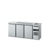CHROMOnorm Getränketheke 1 Becken rechts, 3 TÜREN