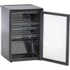 KBS Glastürkühlschrank K 140G schwarz