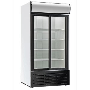 KBS Glastürkühlschrank KBS 1250 GDU mit Schiebetüren