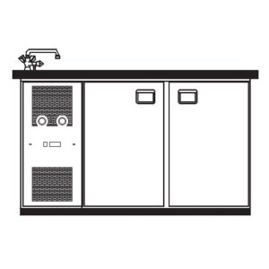 KBS Getränketheke Paris Becken links