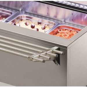 KBS Salatbar Isola 6M VT Tablettrutsche Rundrohr