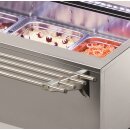 KBS Salatbar Isola 6M VT Tablettrutsche Rundrohr