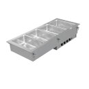 KBS Einbau Bain Marie 4x GN 1/1 mit getrennt regelbaren...