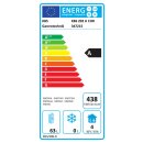 KBS Umluft Gewerbekühlschrank 202 U CHR