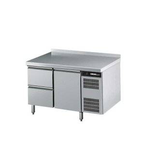 CHROMOnorm Kühltisch,  2 ZÜGE, 1 TÜR, 1/2 GN 1/1