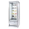 NordCap Panorama-Kühlvitrine Cristal Tower LH 925 RV / CH weiß